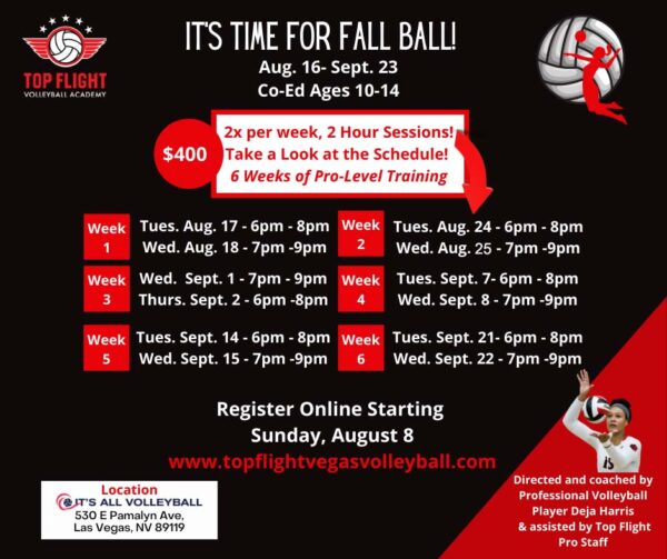 Top Flight Volleyball Academy | Las Vegas #1 Place to Train