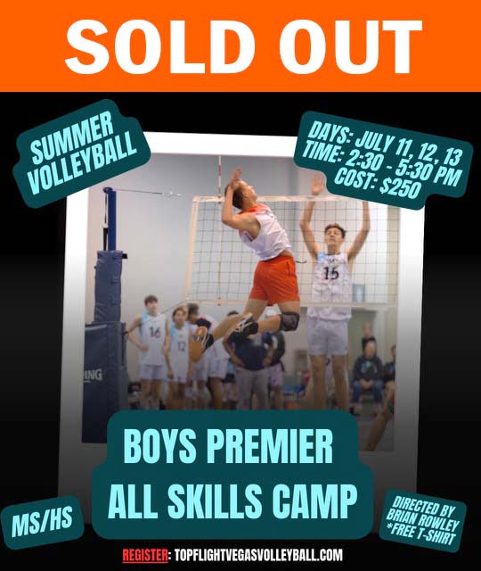 Top Flight Volleyball Academy Las Vegas 1 Place to Train
