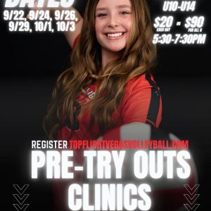 2025 GIRLS PRE-TRYOUT CLINICS U10-U14
